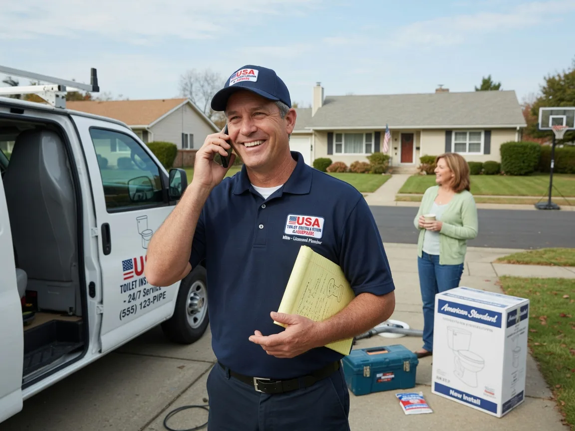 Toilet Installation Mcclusky, ND FAQs